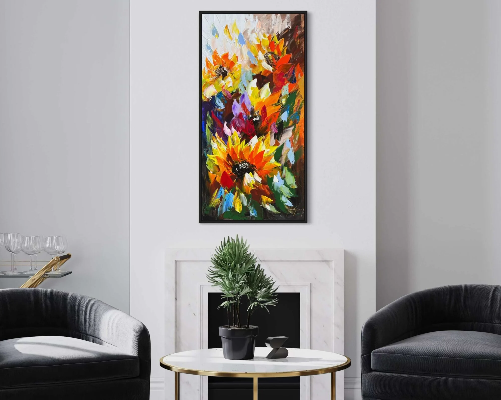 Bloemen Schilderij XXIII