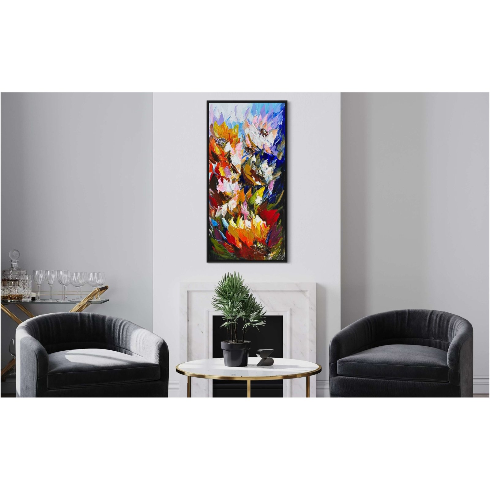 Bloemen Schilderij XXIV