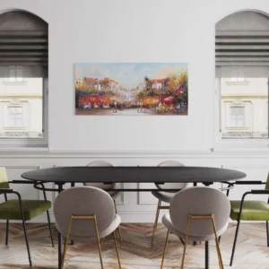Schilderij Stadsgezicht IV