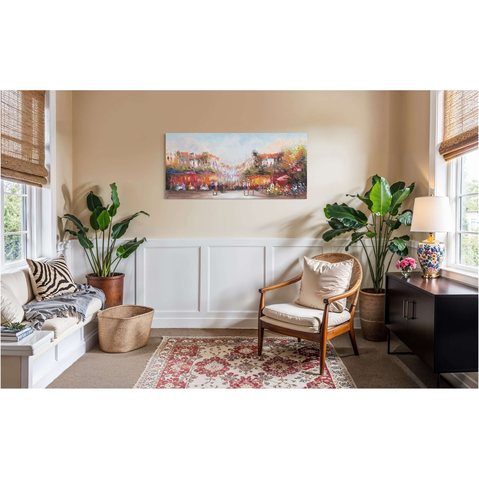 Schilderij Stadsgezicht IV