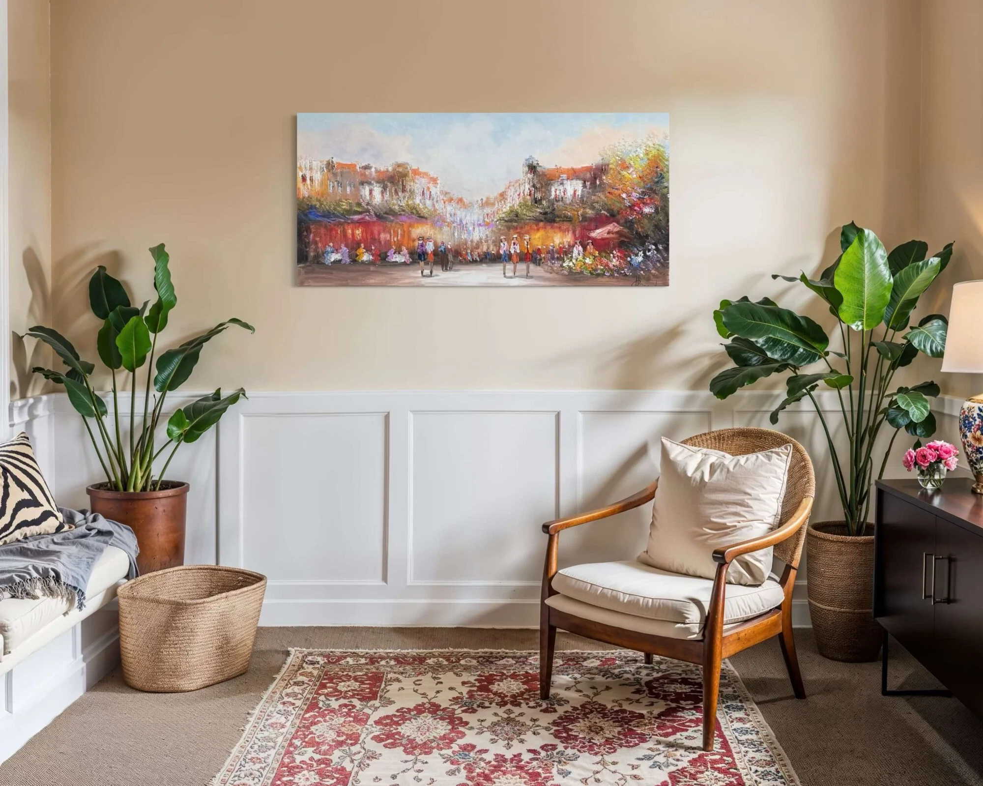 Schilderij Stadsgezicht IV