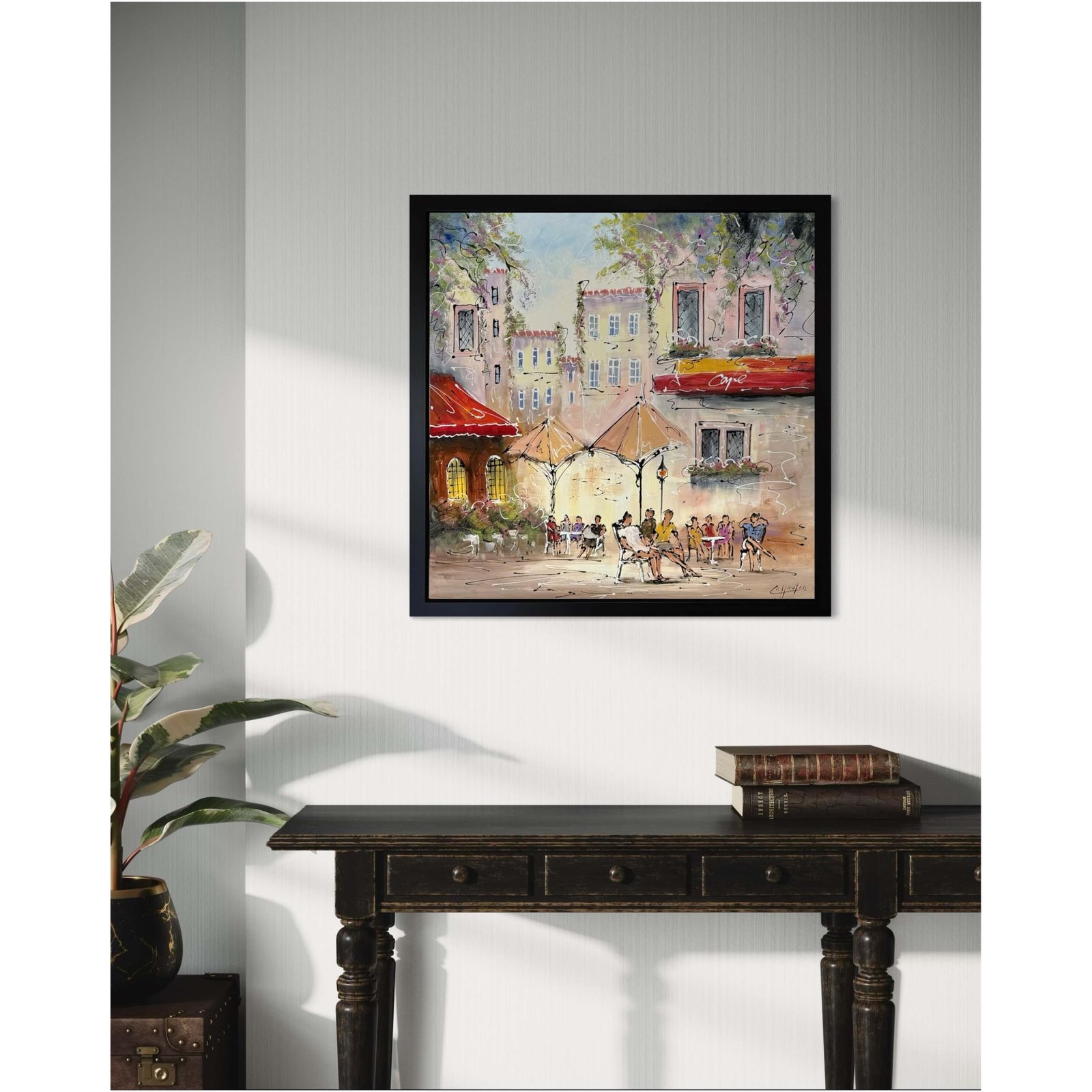 Schilderij Stadsgezicht IV