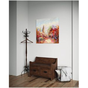 Schilderij Stadsgezicht VI