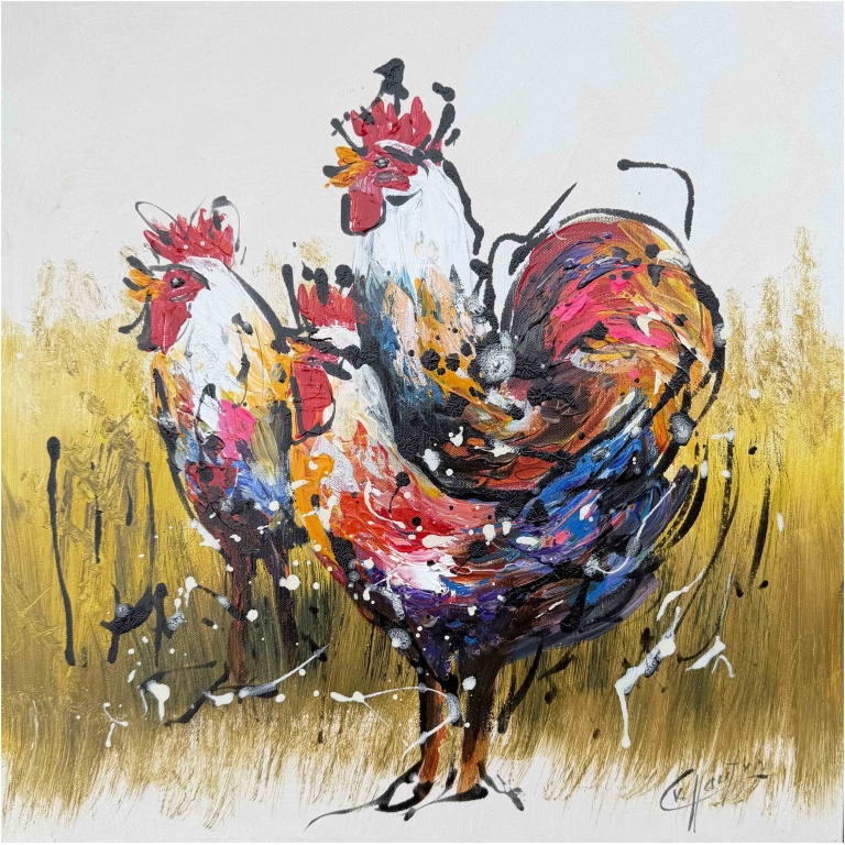 Dieren Schilderij IV