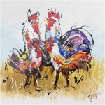 Dieren Schilderij III