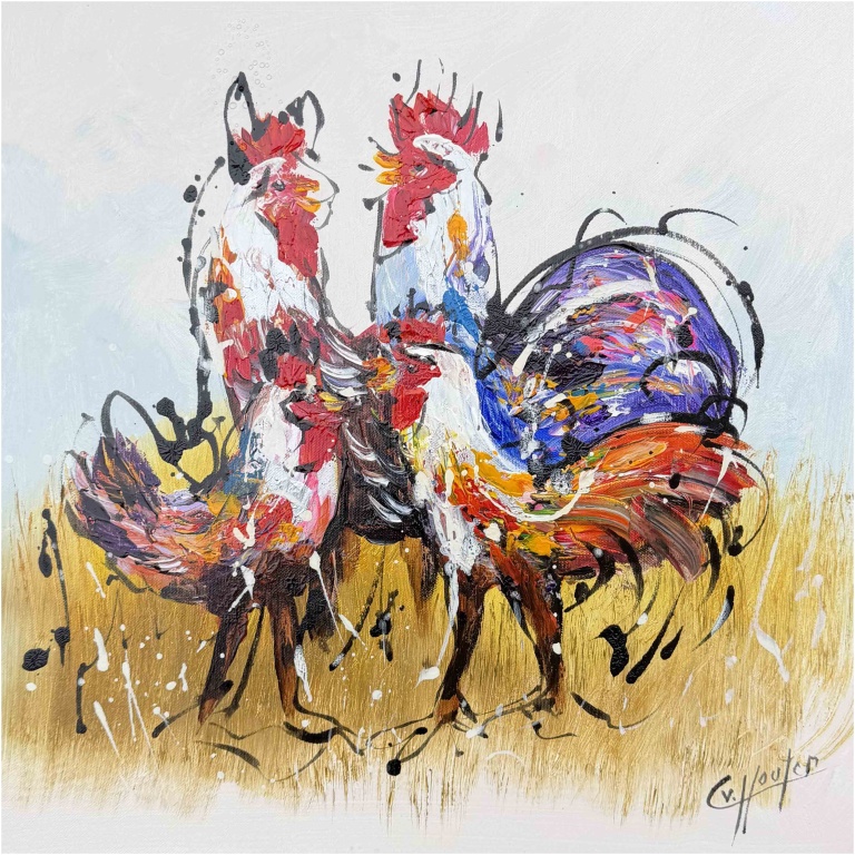 Dieren Schilderij III