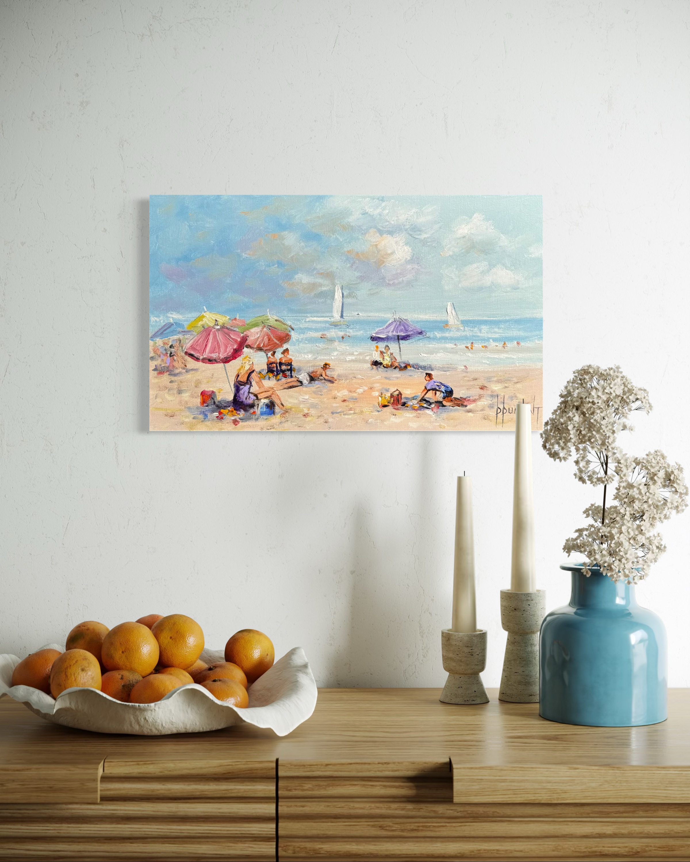 Strand Schilderij II