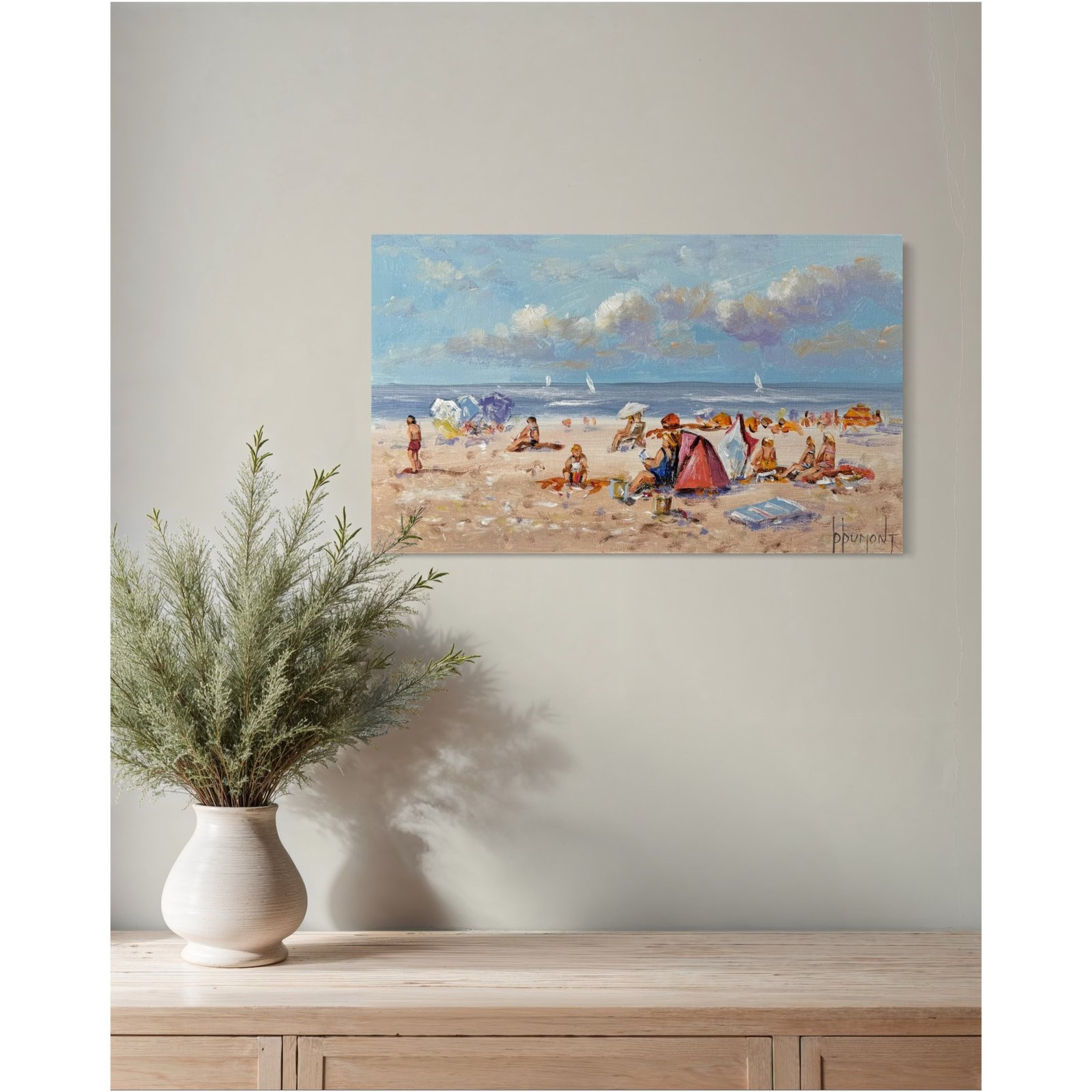 Strand Schilderij III