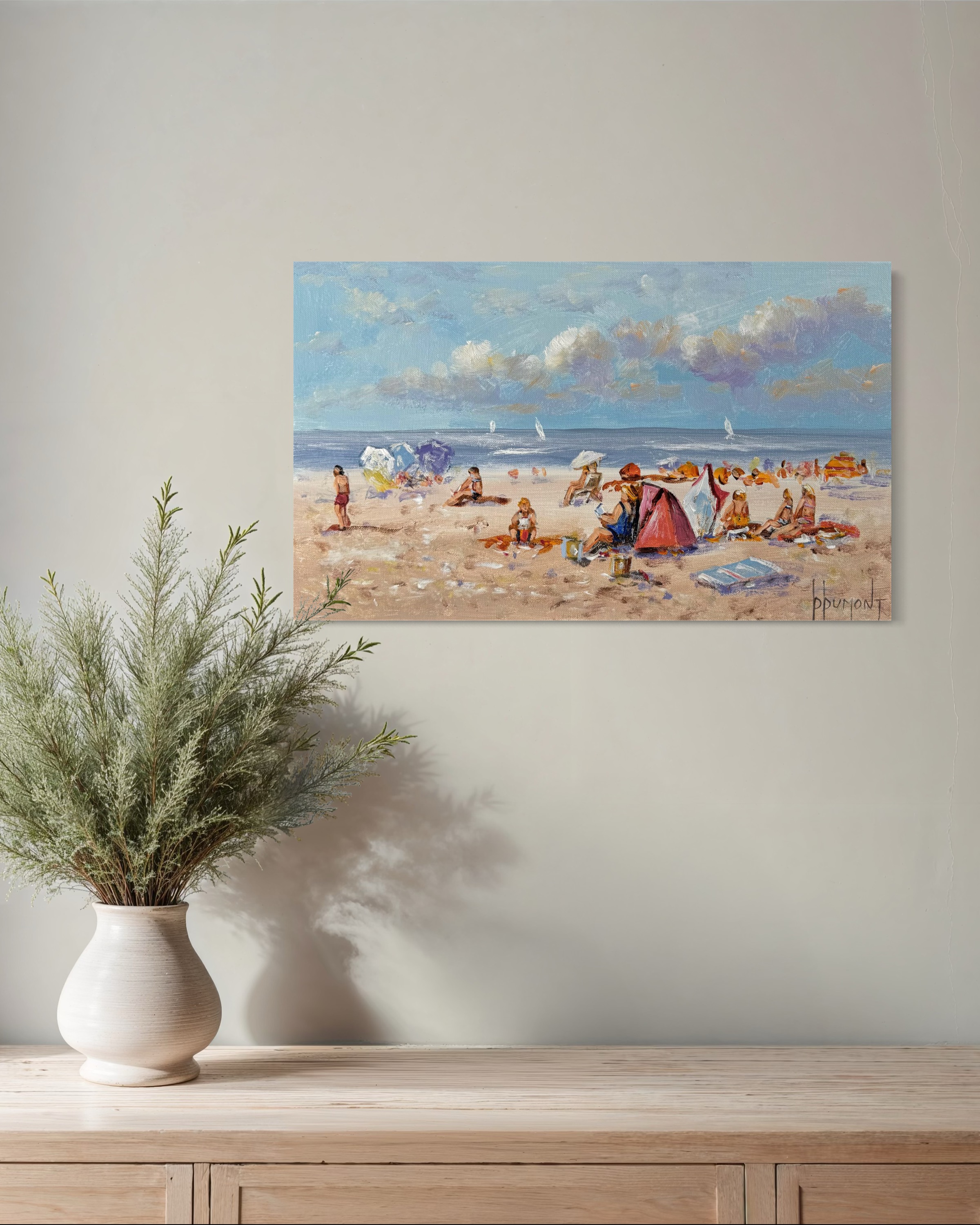 Strand Schilderij III