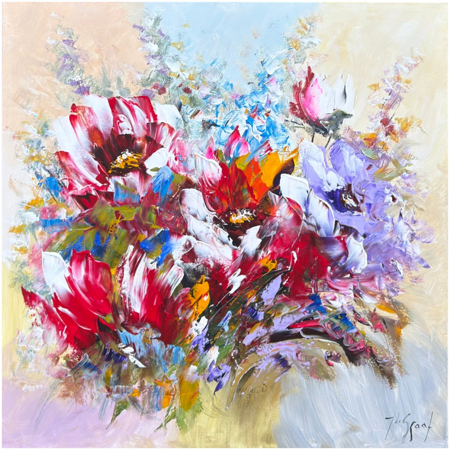 Bloemen Schilderij III
