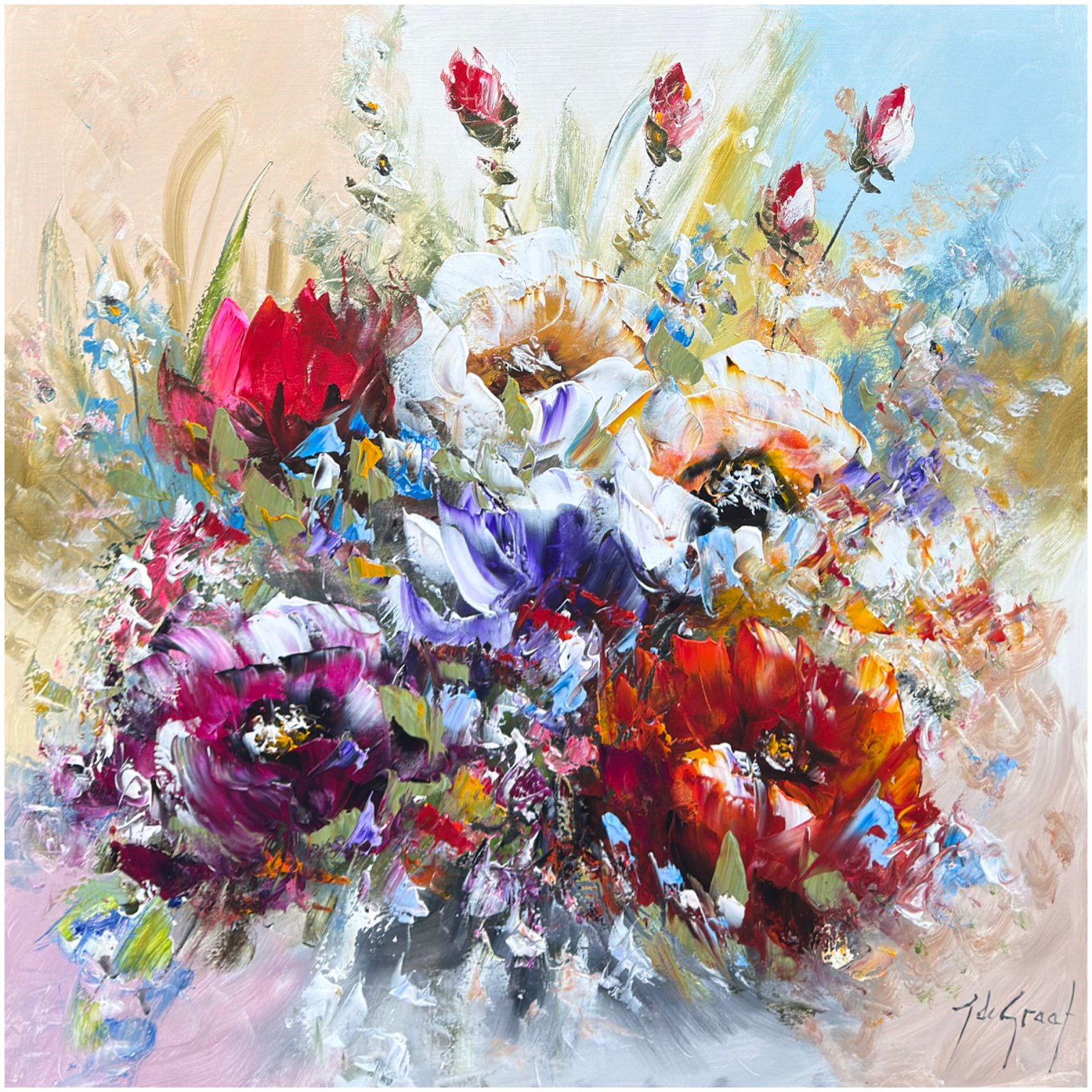 Bloemen Schilderij II
