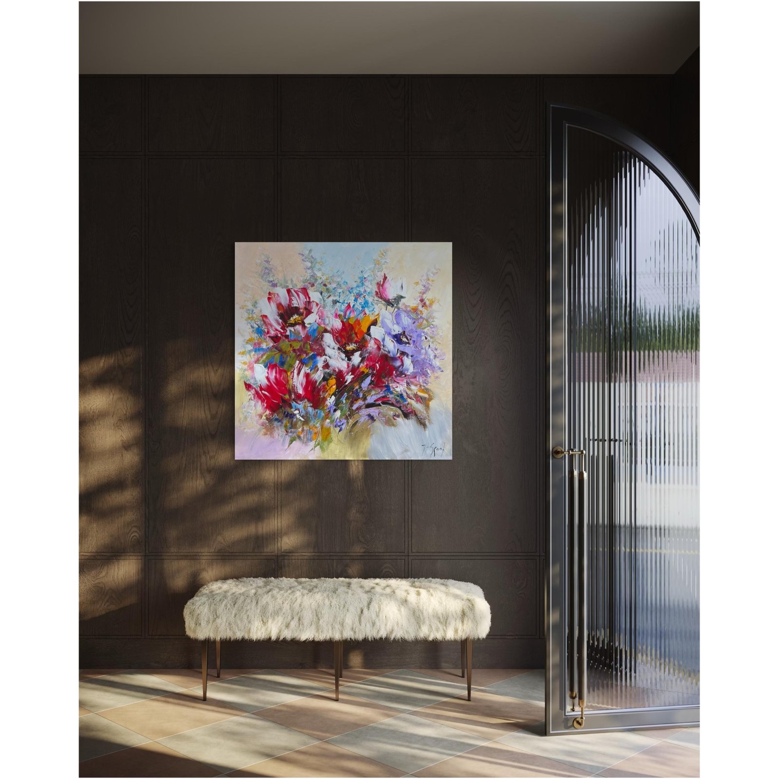 Bloemen Schilderij III