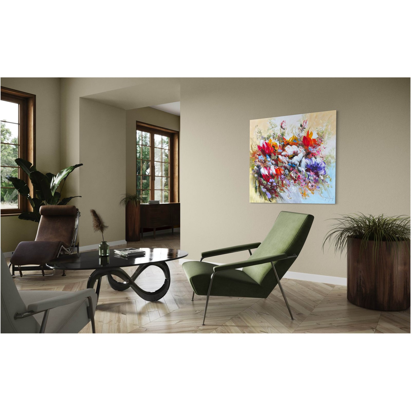 Bloemen Schilderij I