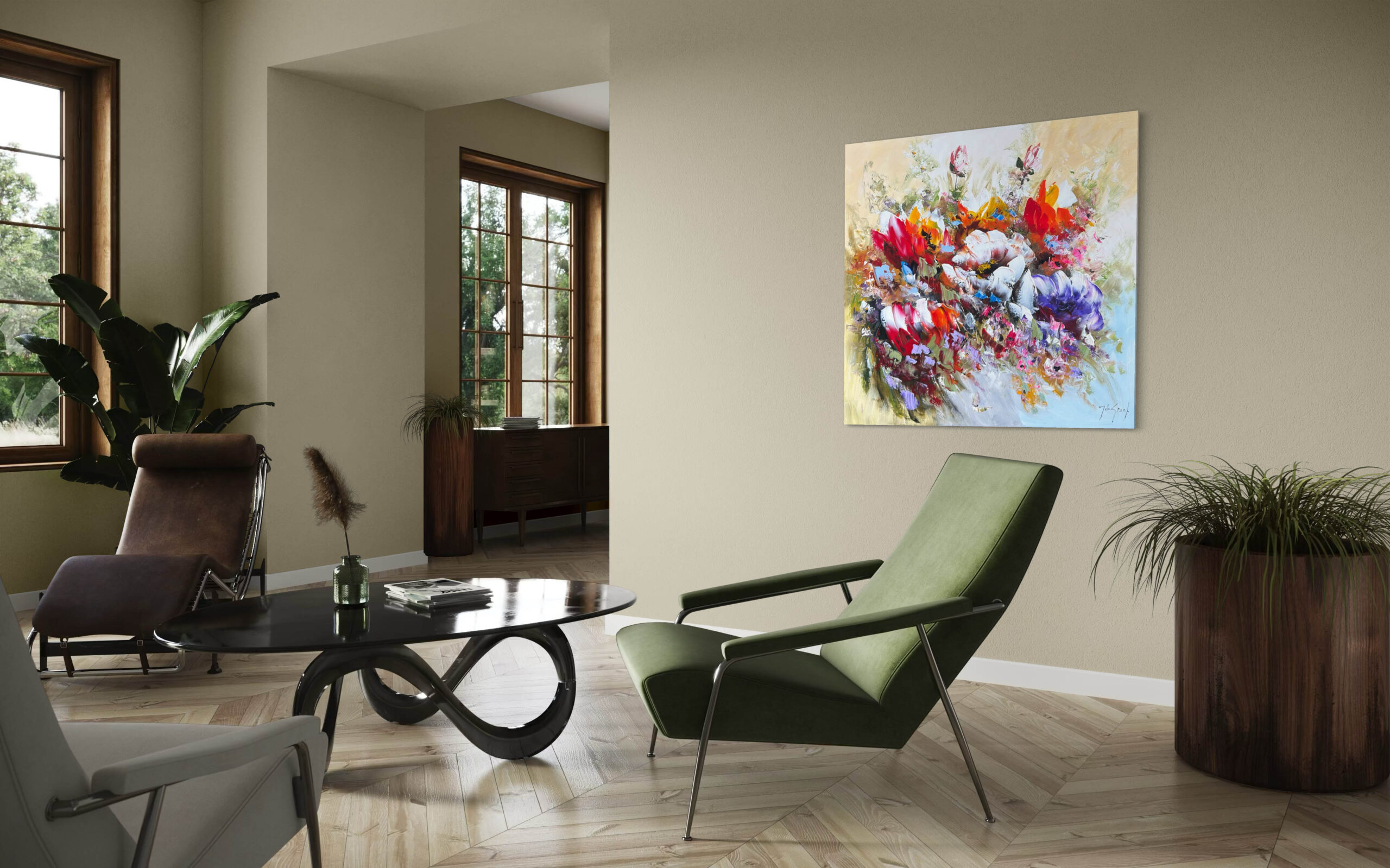 Bloemen Schilderij I