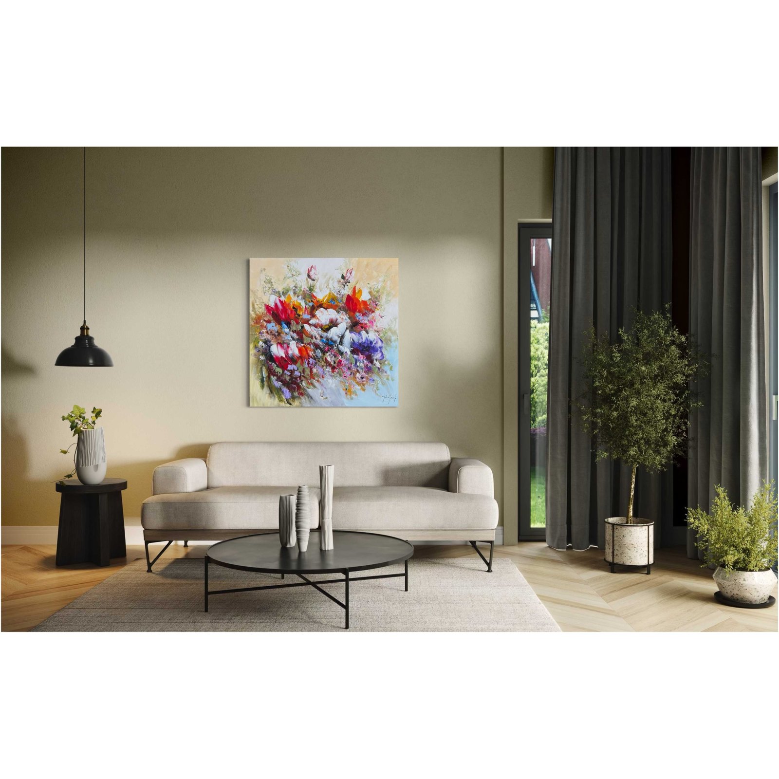 Bloemen Schilderij I