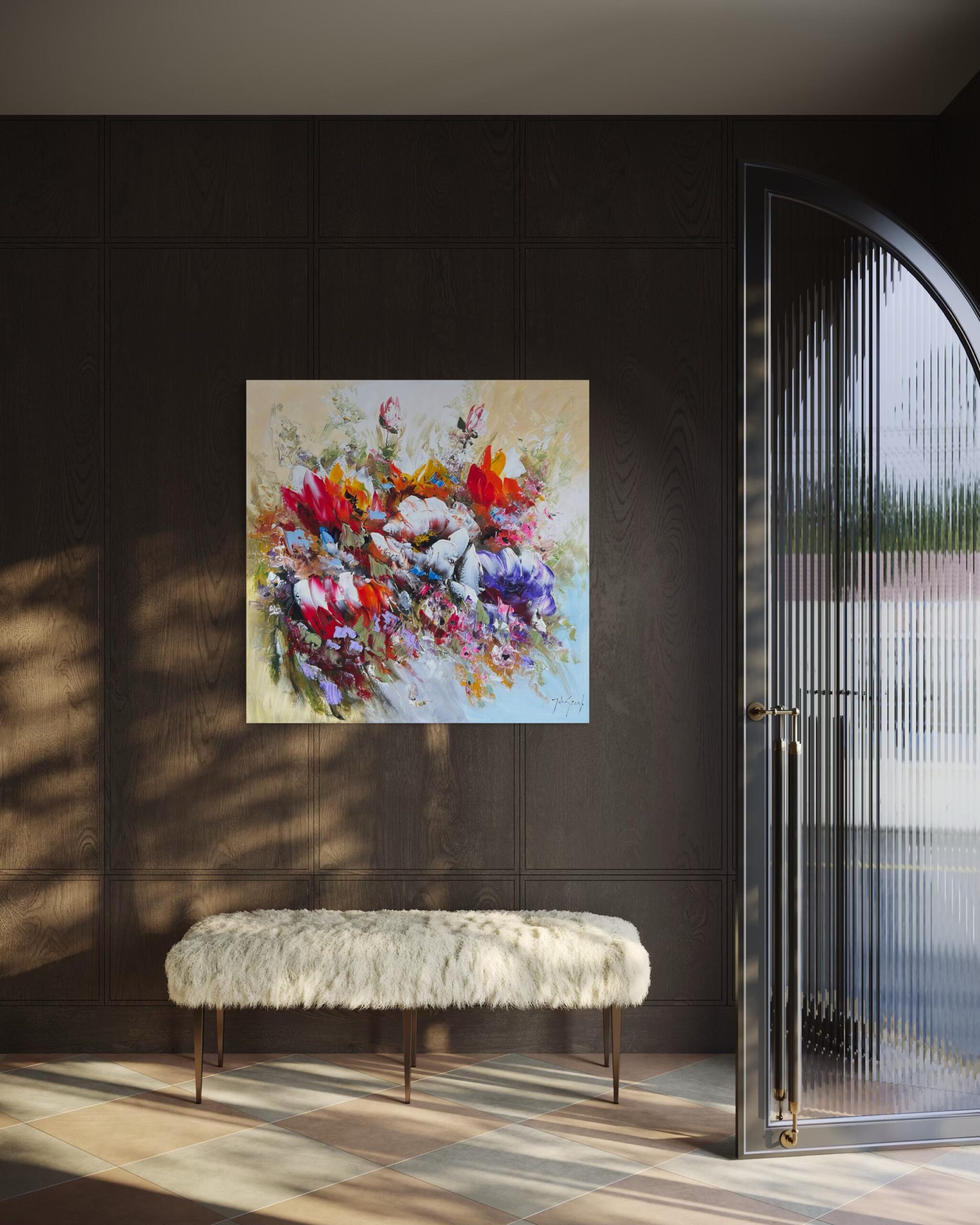 Bloemen Schilderij I