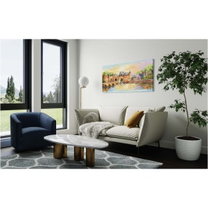 Schilderij stadsgezicht De Koppelpoort Amersfoort