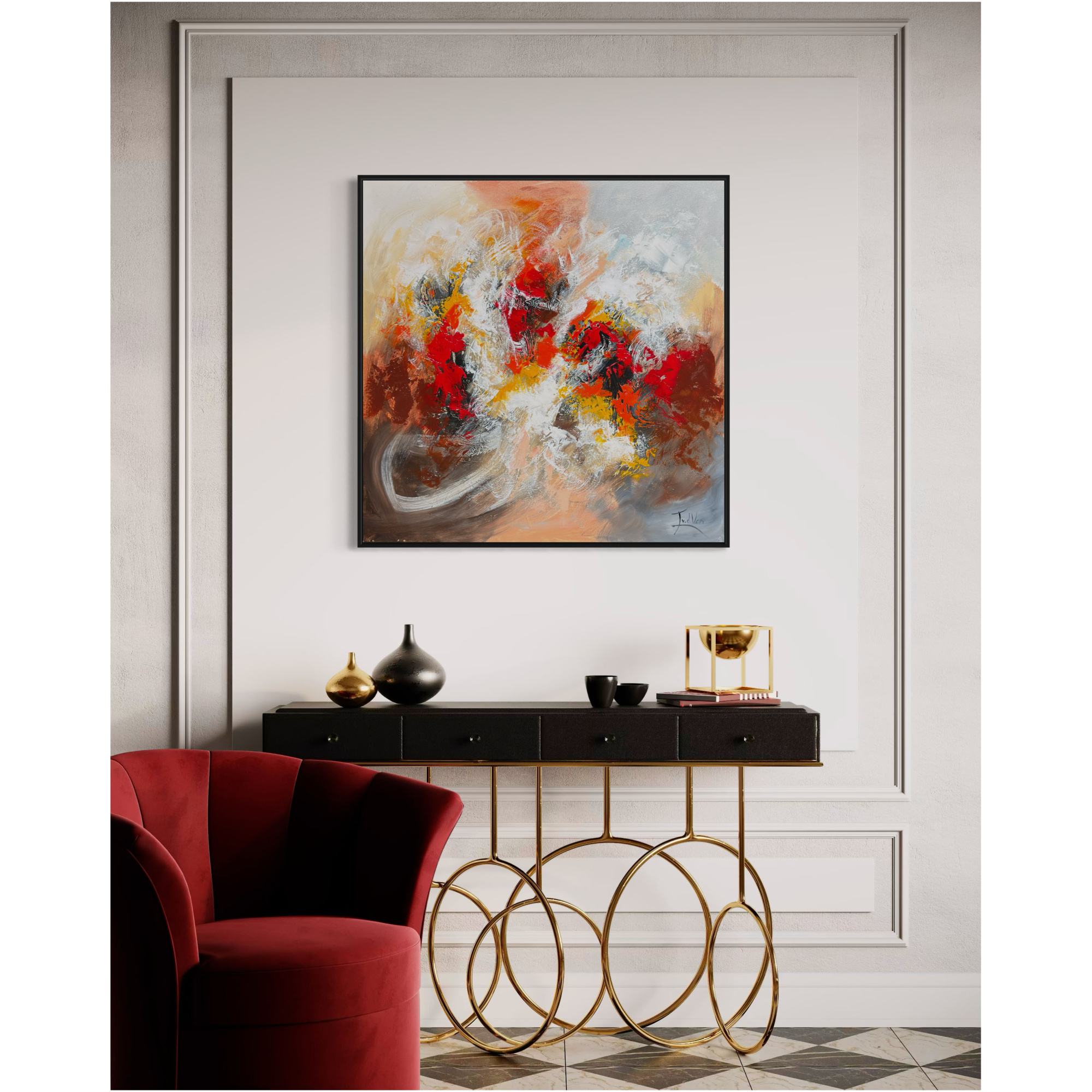 Schilderij Abstract I