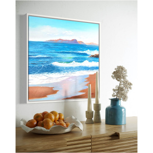 Strandschilderij - Breaking The Waves