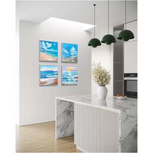 Strandschilderij - Breaking The Waves