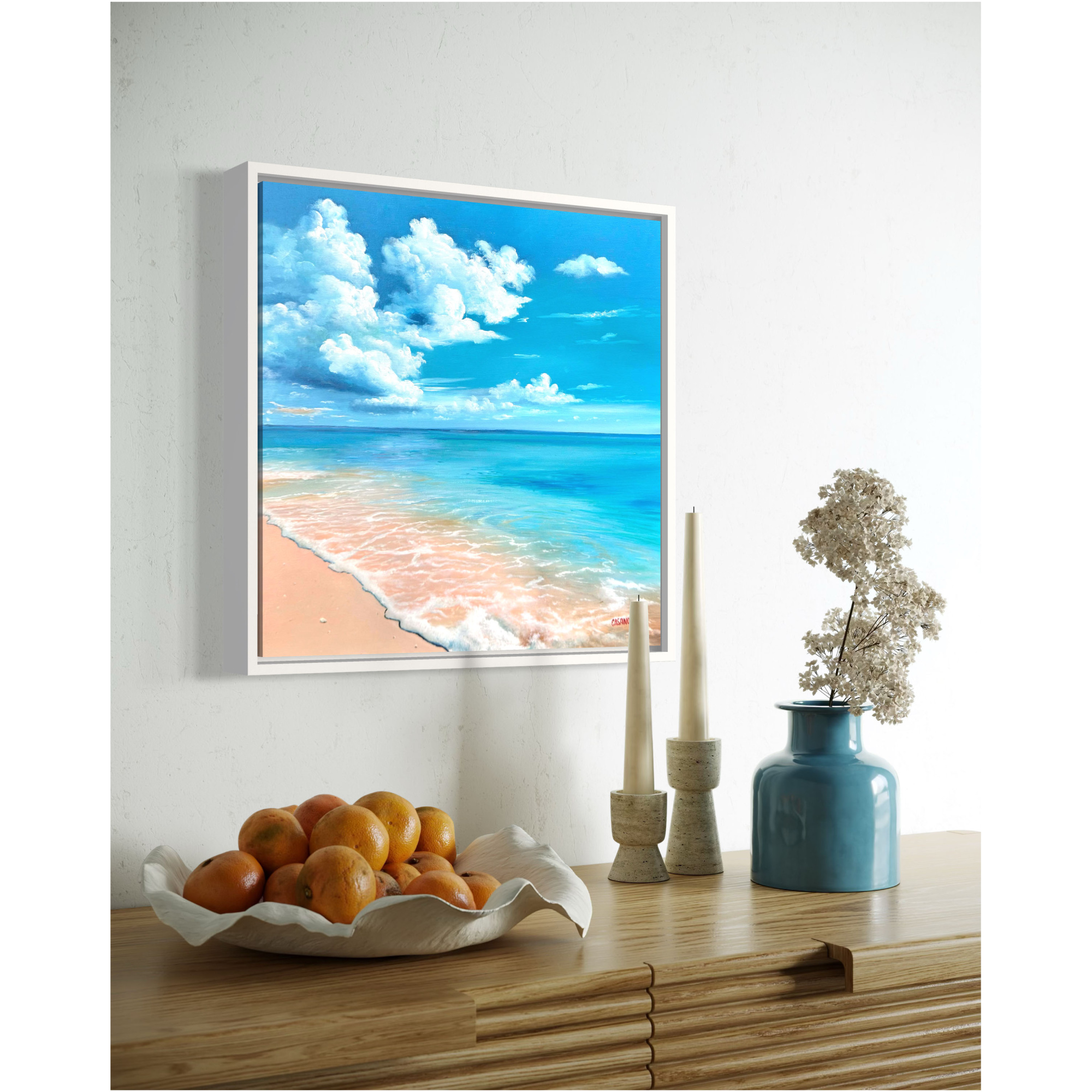 Strandschilderij - On The Beach