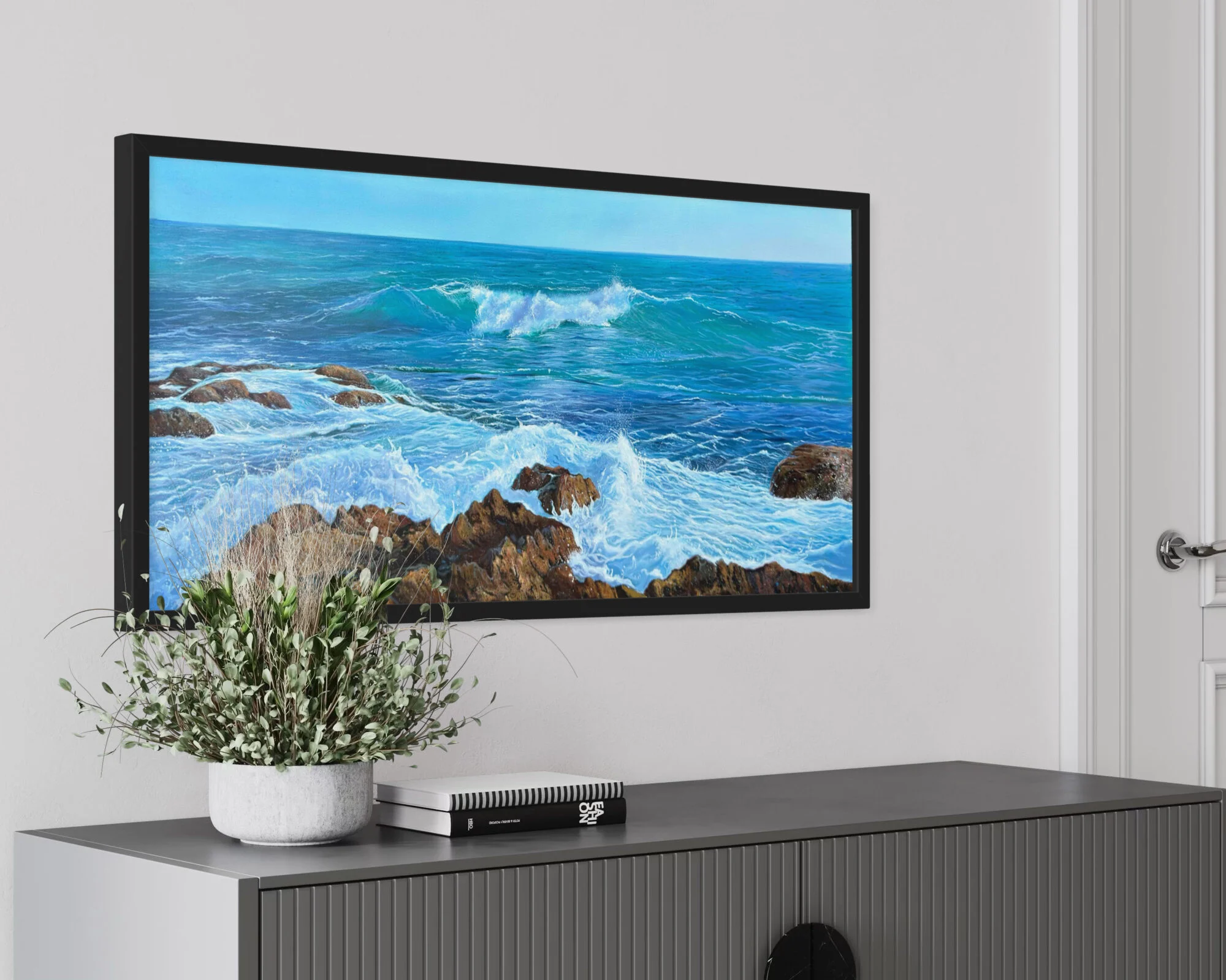 Strandschilderij - Dance Of Waves
