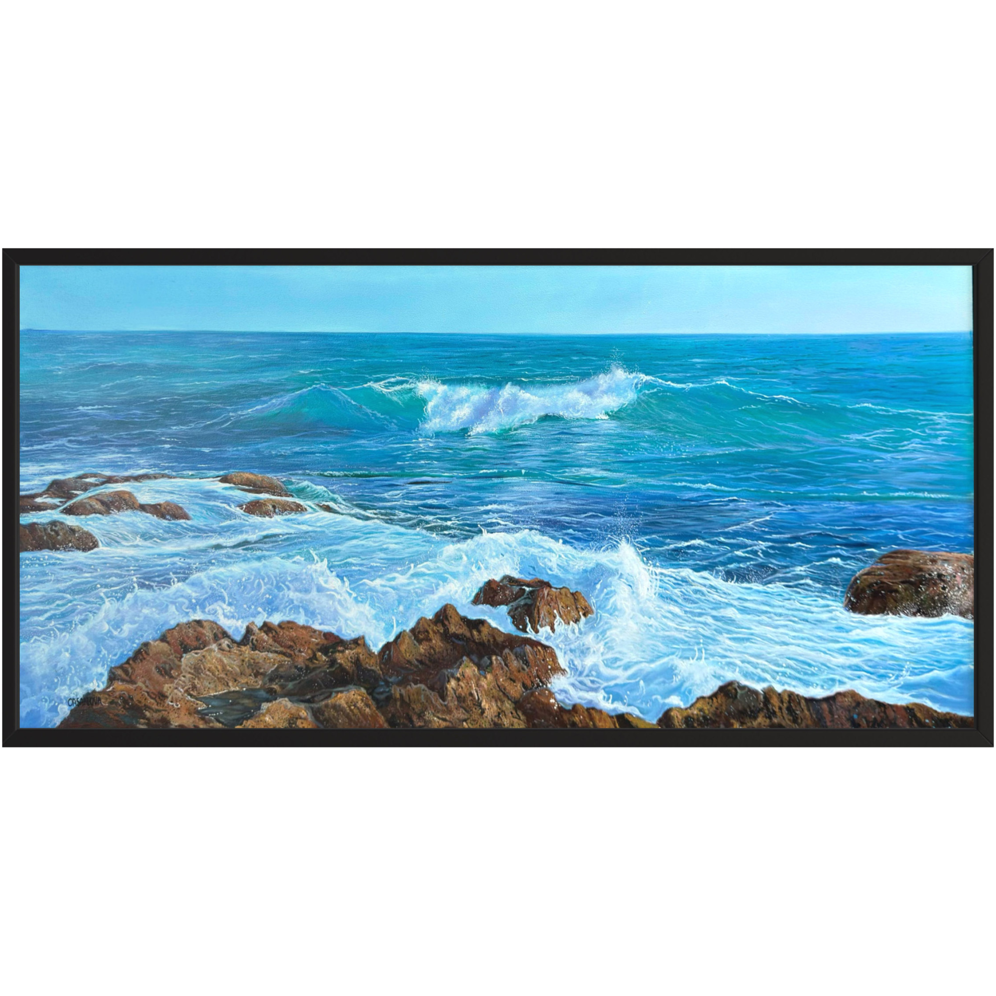 Strandschilderij - Dance Of Waves