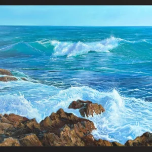 Strandschilderij - Dance Of Waves