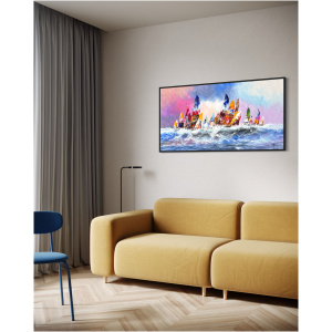 Schilderij Zeilers III