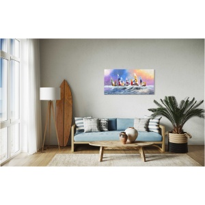 Schilderij Zeilers IV