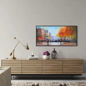 Schilderij Stadsgezicht VIII