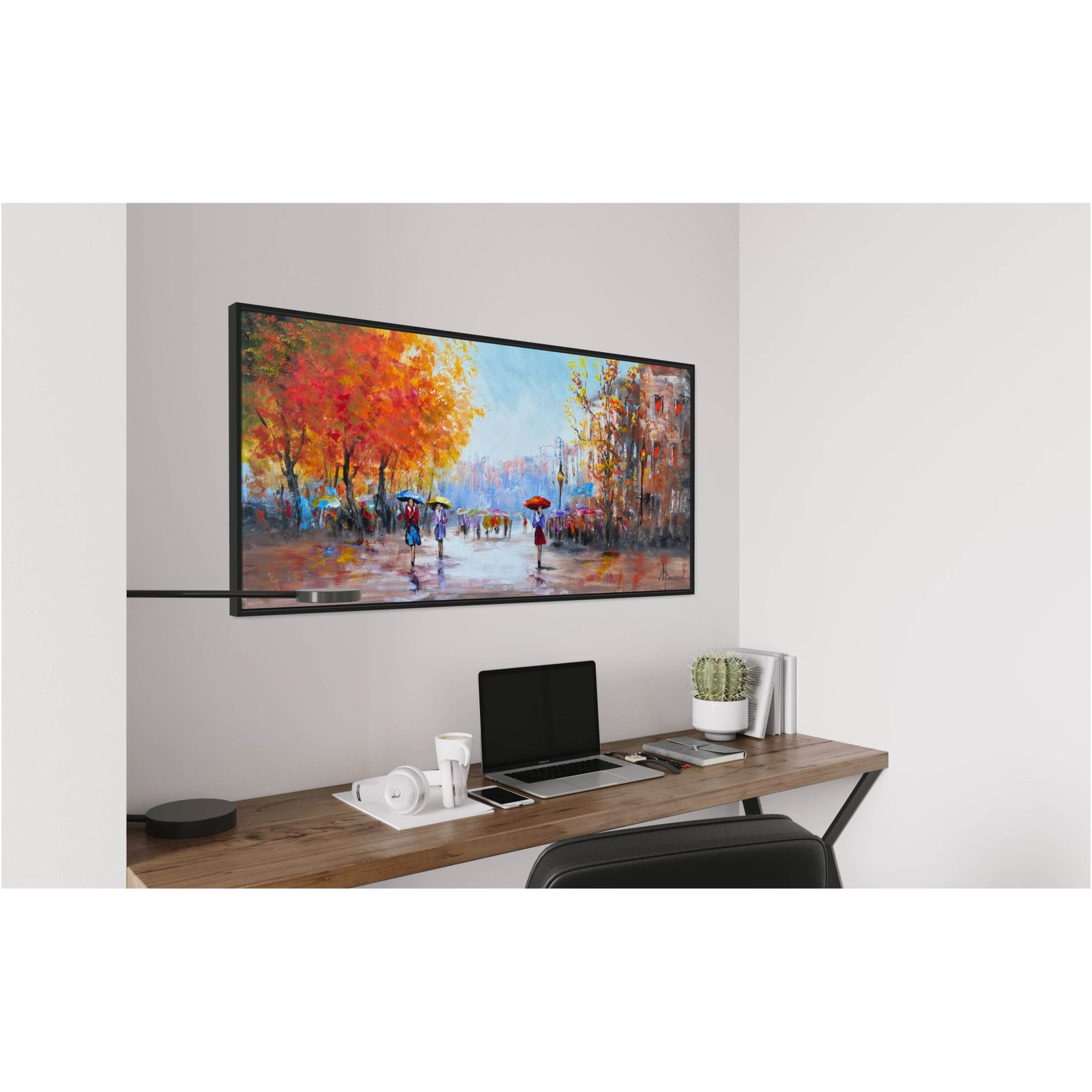 Schilderij Stadsgezicht VII