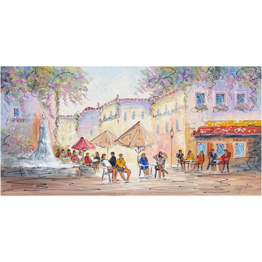 Schilderij Stadsgezicht I