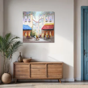 Schilderij Stadsgezicht VIII