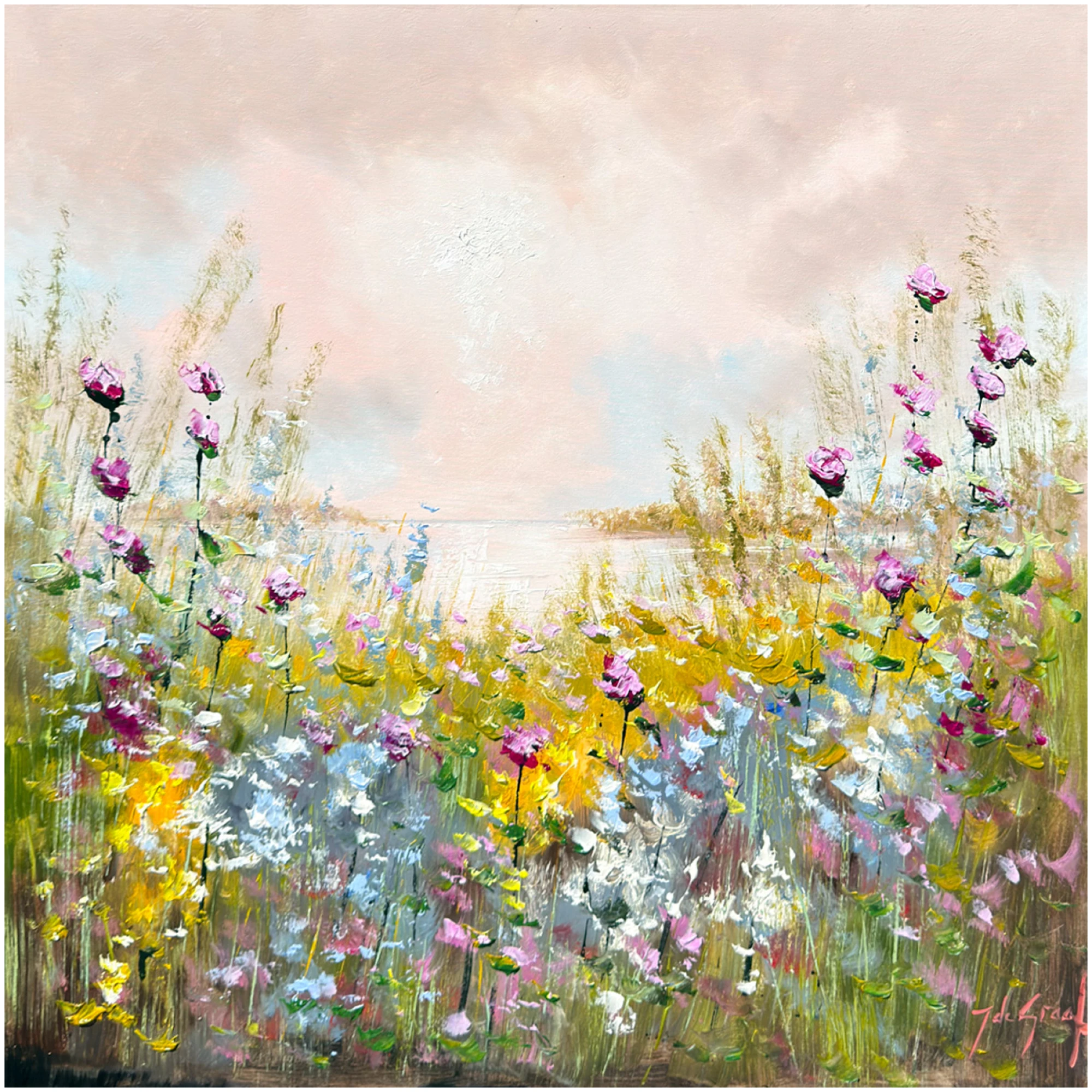 Bloemenschilderij XXVIII