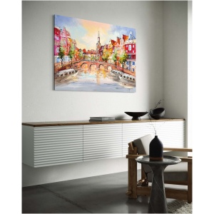 Schilderij Stadsgezicht II